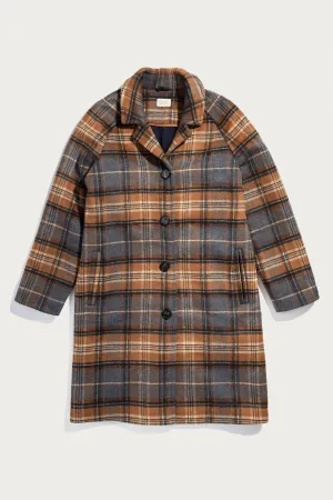 Alberta Car Coat / Dorset Brushed Plaid