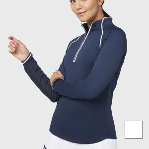 Women's Veronica Sun Production 1/4 Zip Tennis Top