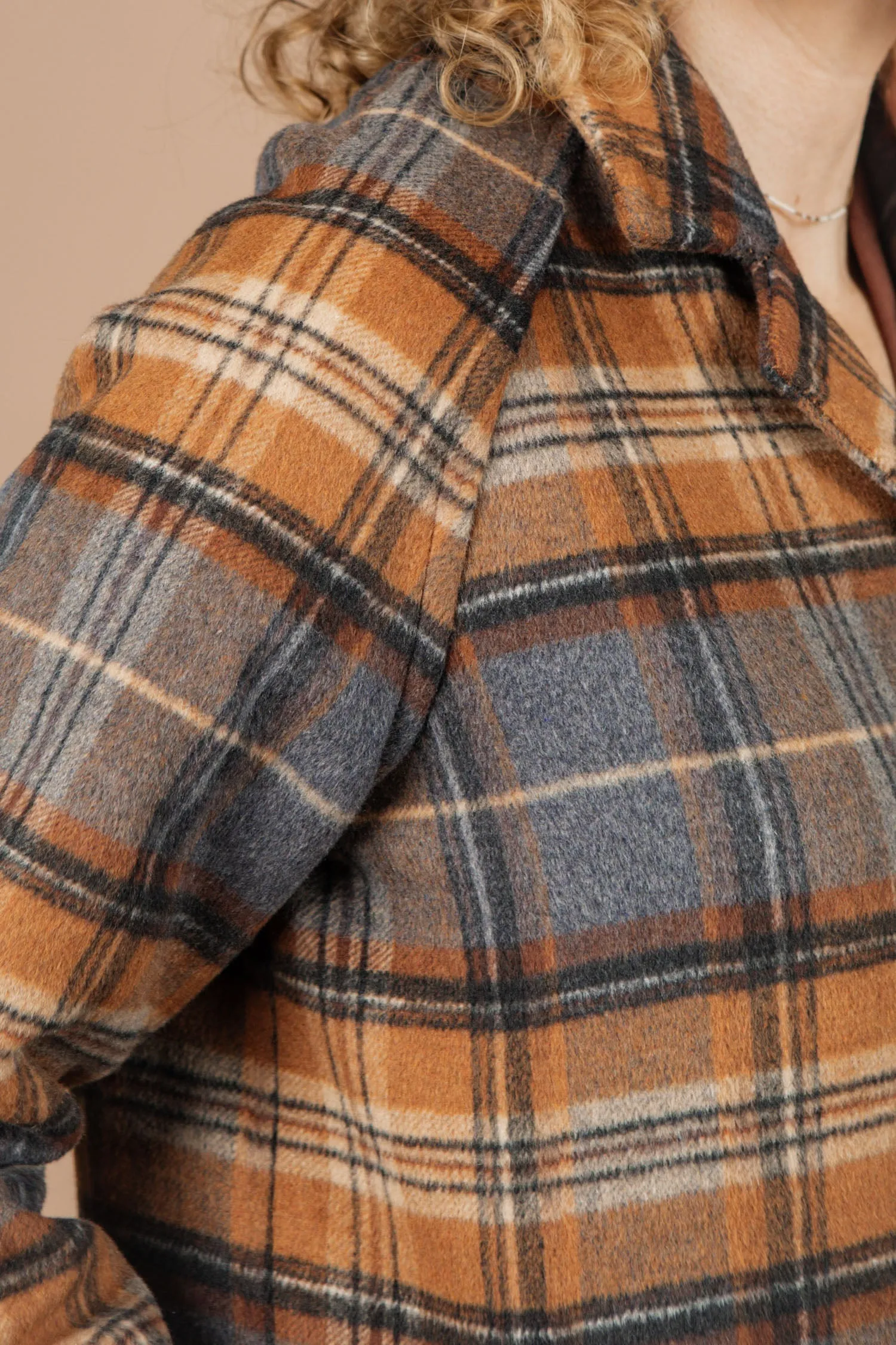 Alberta Car Coat / Dorset Brushed Plaid