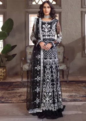 Black Pakistani Lehenga Suit | Emaan Adeel | Le Festa Formal Edit 7 | LF-705