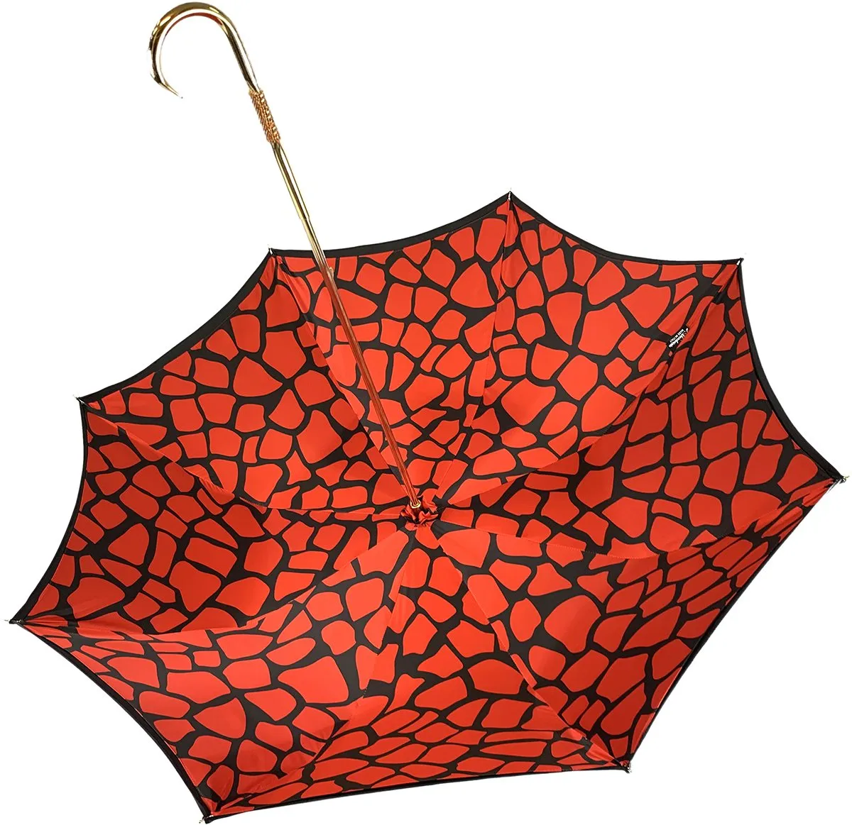 Black&Red Giraffe Print Pattern Inside