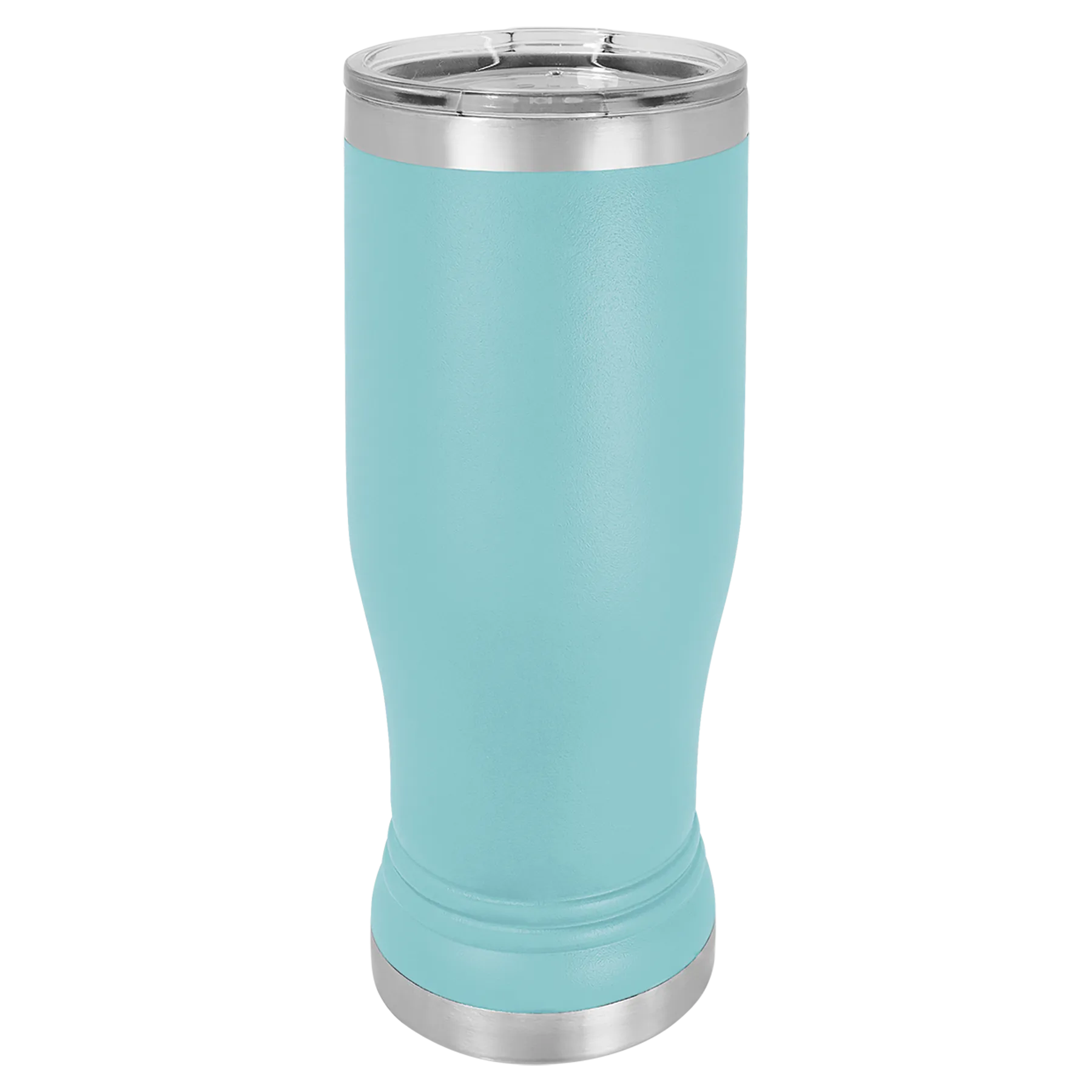 Blank 14 oz Beer Pilsner Glass Tumbler, Insulated Stainless Steel   Lid