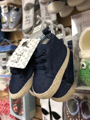 Blue Boys Shoes ( Dark Blue) -0-6month, 6-12month, and  12-18 month