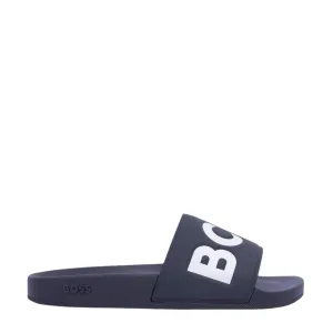 BOSS Aryeh Dark Blue Slides