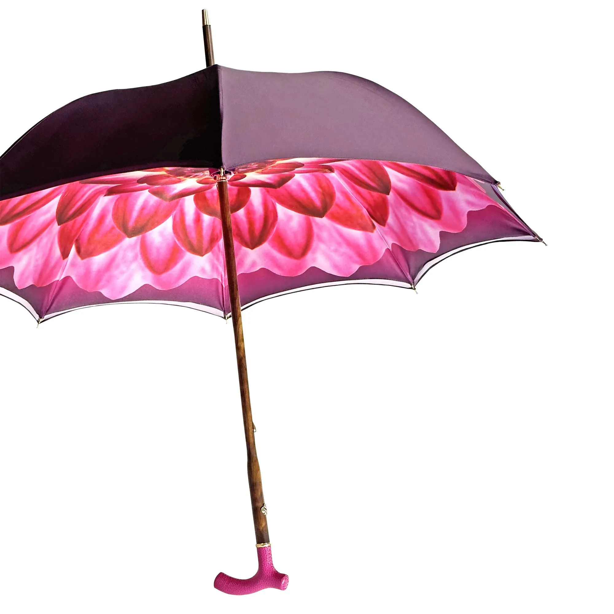 Elegant and fancy ladies umbrella - handmade in Italy