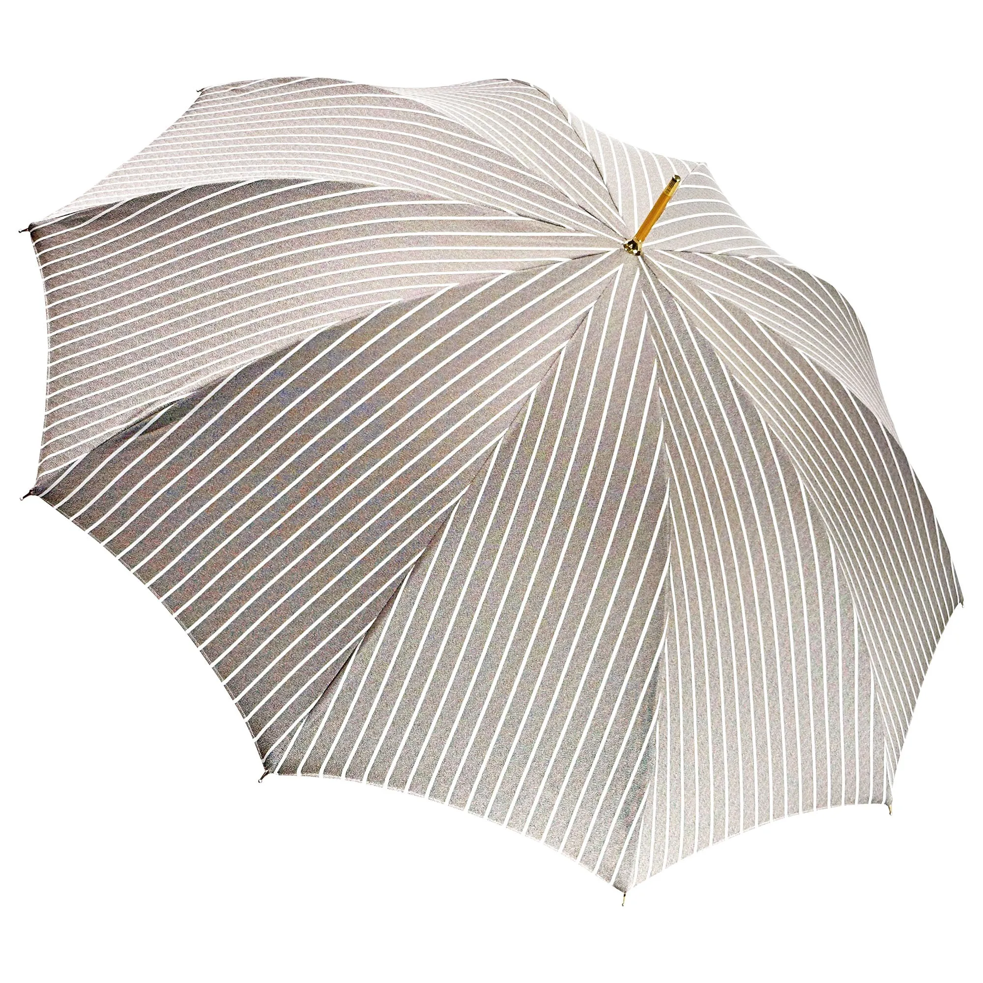 Exclusive striped umbrella - hand-painted greyhound umbrella