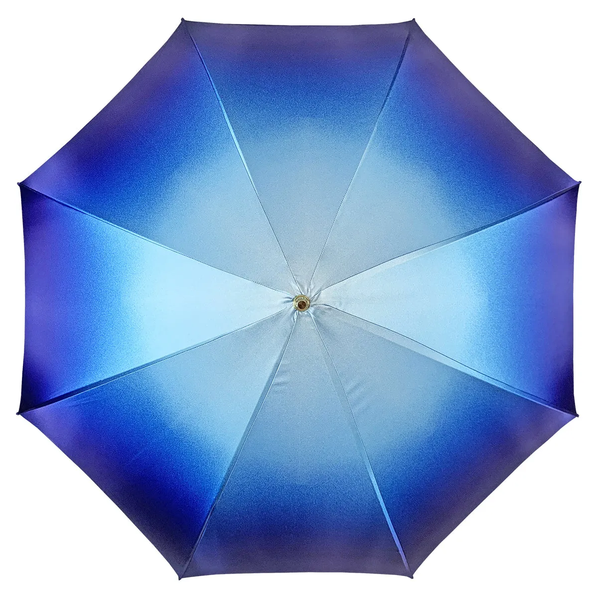 Fine and elegant light blue umbrella