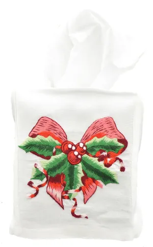 Holly Tissue Box Cover