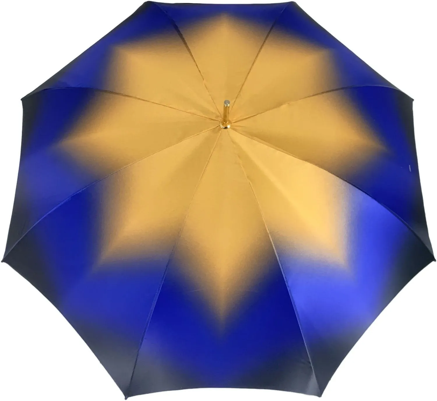 Luxurious Blue Umbrella, Double Cloth - Abstract Design