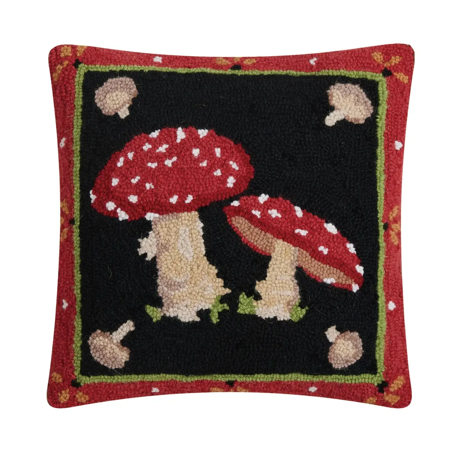 Peking Handicraft Mushroom Mania Hook Cushion