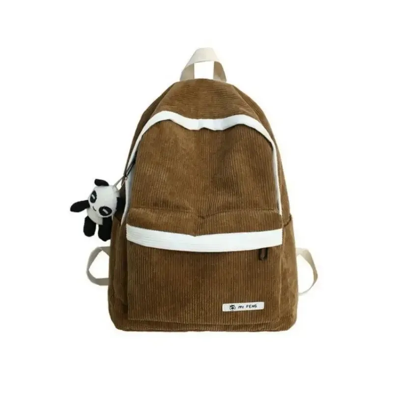 Personalized Corduroy Name Campus Backpack