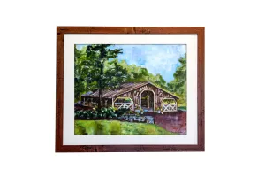 Pole Barn Framed Print 20x24