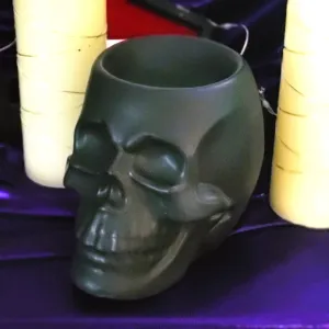 Skull Wax Burner-Off Black