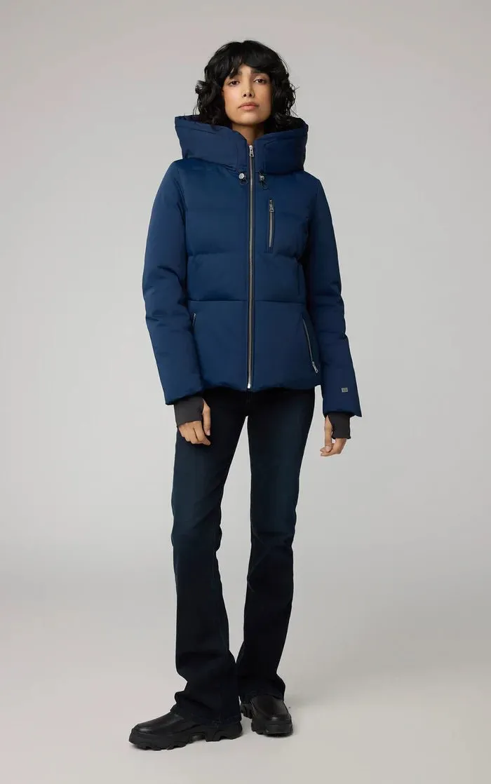 SOIA&KYO MARILOU - Slim-Fit Classic Down Coat With Hood