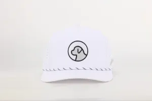 The Watch Dog Golf Hat | White