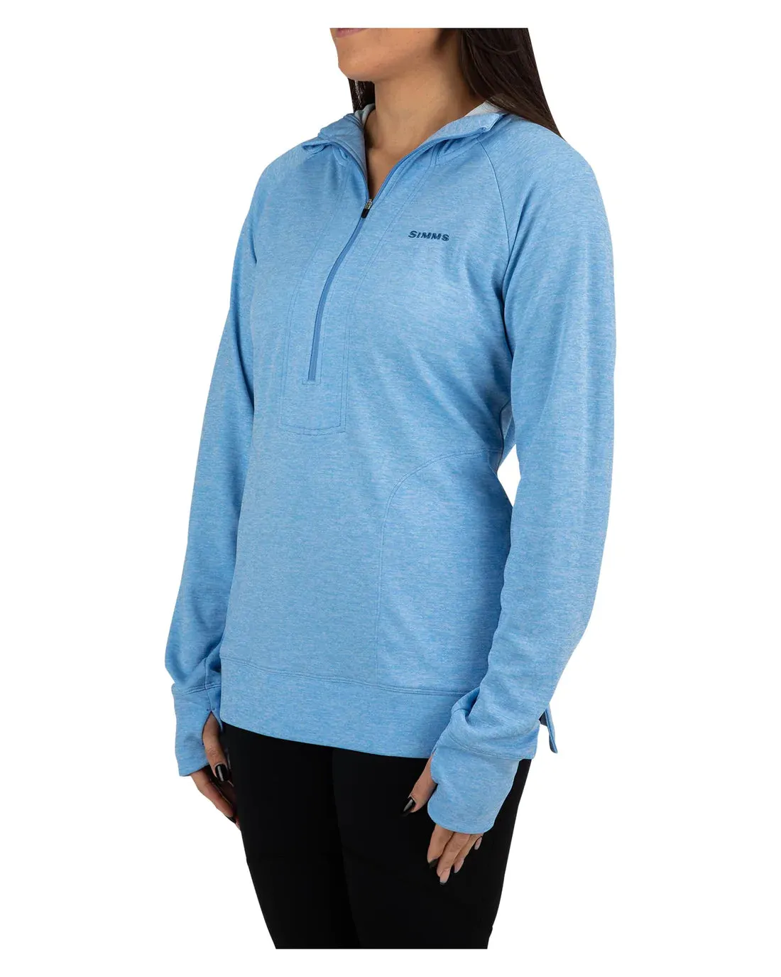 W's BugStopper Hoody - Cornflower Heather