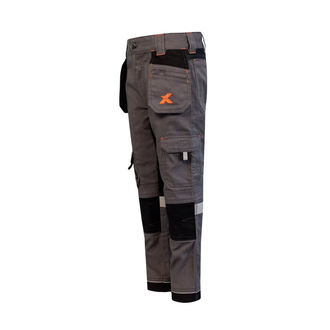 Xpert Pro Junior Stretch Work Trouser Grey/Black